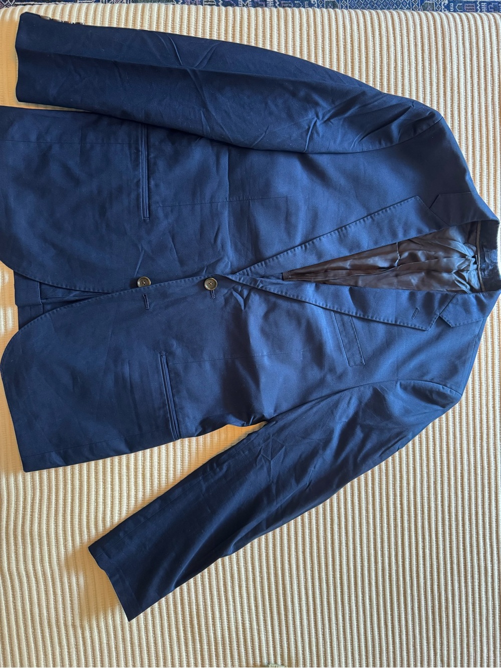 J. Crew Men's Ludlow Navy Blazer